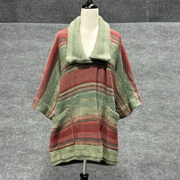 Ralph Lauren Cardigan Womens Small Knit Sweater Cashmere Wool Boho Cozy - Picture 1 of 14